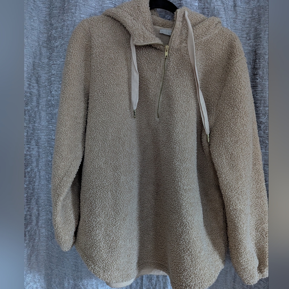 LOFT Cozy Cream Pullover Sweater